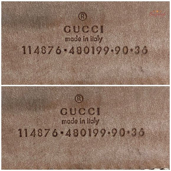 Authentic Gucci Pink Guccissima Leather Gold Interlocking G Buckle Belt 90/36 - Picture 7 of 13